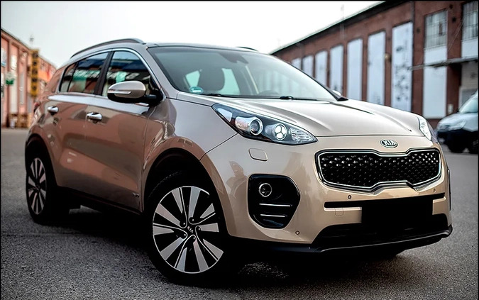 Kia Sportage cena 69999 przebieg: 170000, rok produkcji 2016 z Leszno małe 781